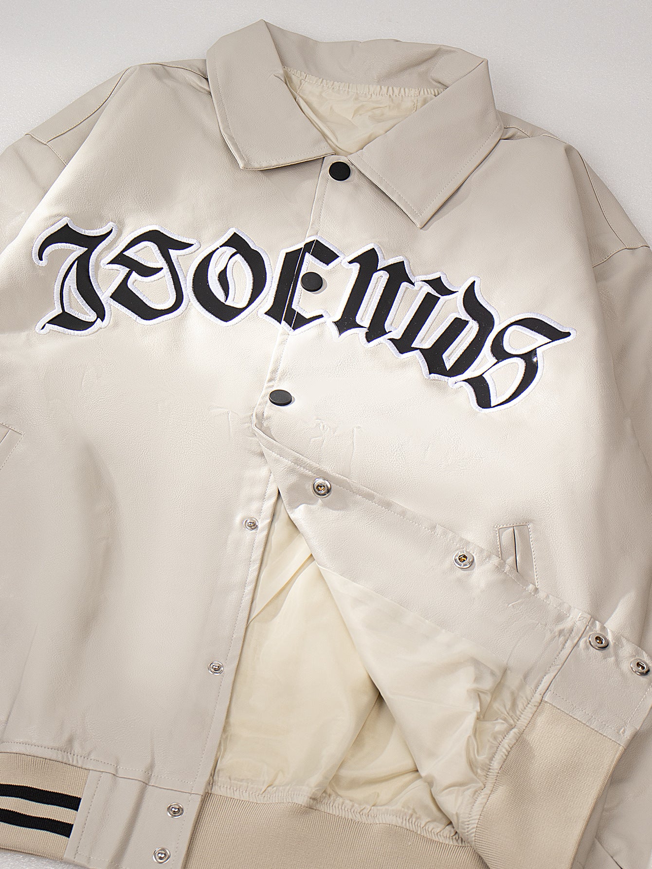 Men's PU Leather American-style Biker Jacket Men's