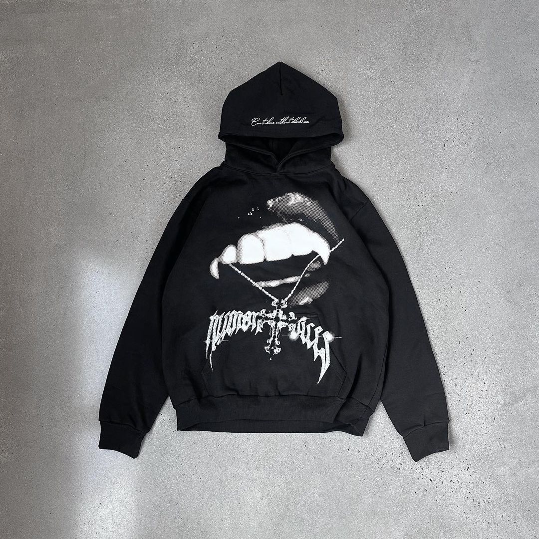 Printed Casual Loose-fitting Hoodie Sweater For Men And Women