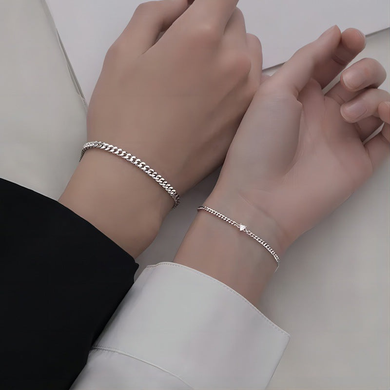 European And American Ins Special-interest Design High-grade Bracelet Suit Stainless Steel