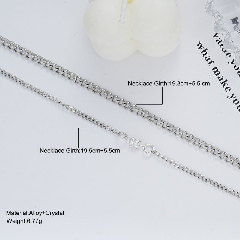 European And American Ins Special-interest Design High-grade Bracelet Suit Stainless Steel
