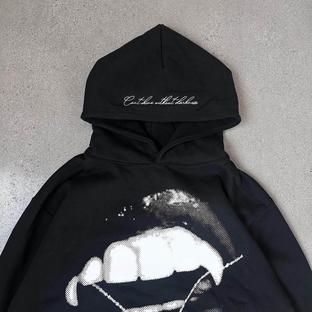 Printed Casual Loose-fitting Hoodie Sweater For Men And Women