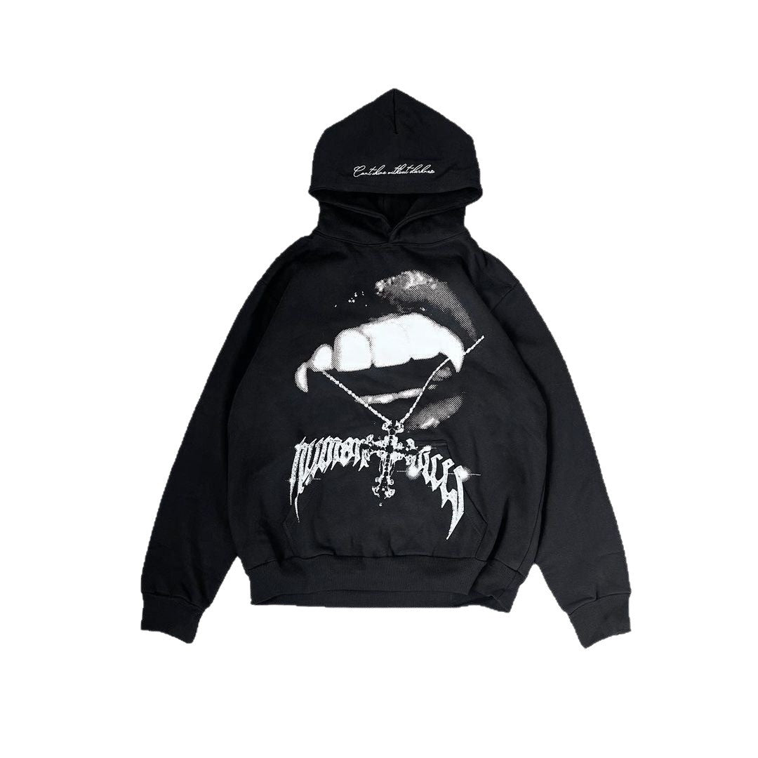 Printed Casual Loose-fitting Hoodie Sweater For Men And Women