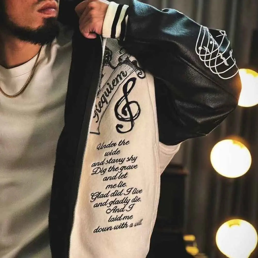 Urban Retro Embroidered Street Jacket