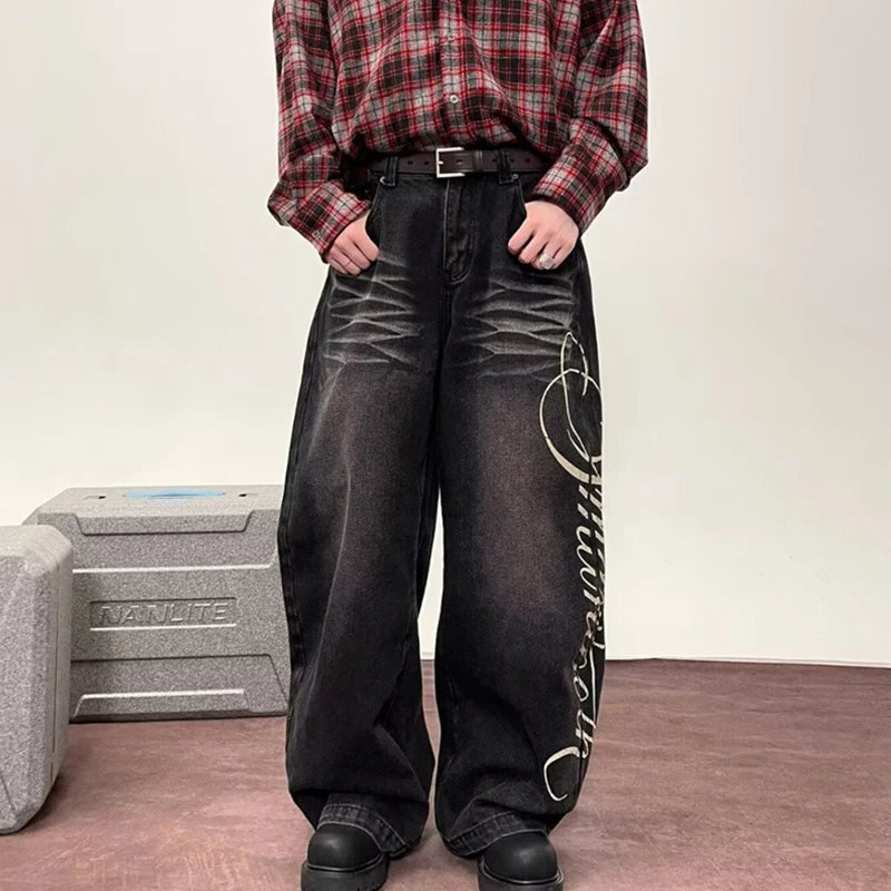 Retro Street Baggy Jeans
