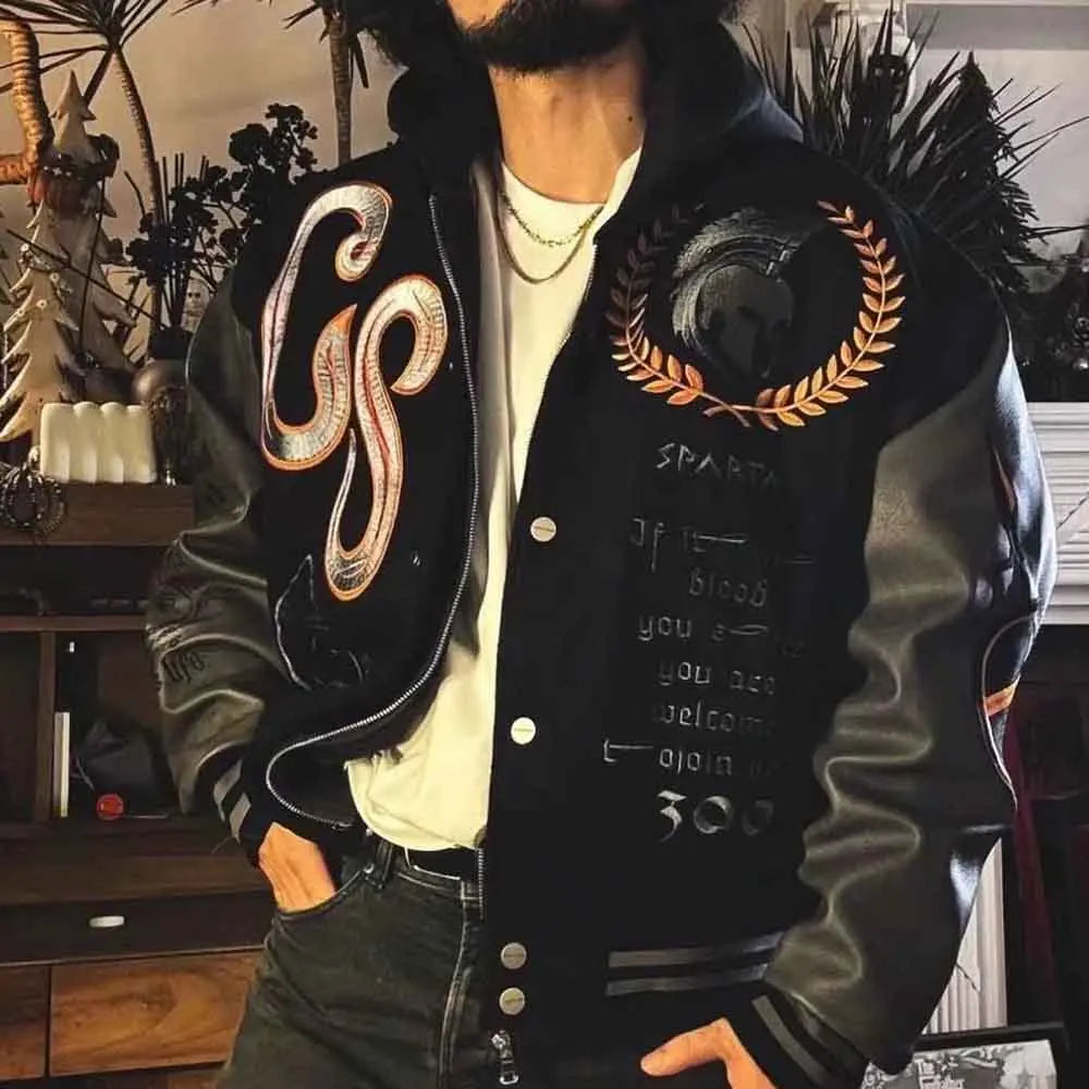 Urban Retro Embroidered Street Jacket