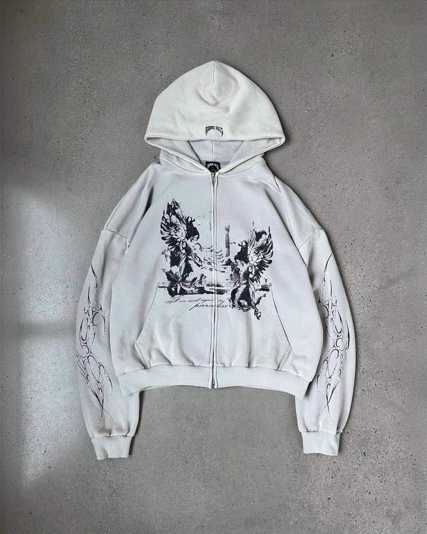 Retro Minimalist Street Hoodie