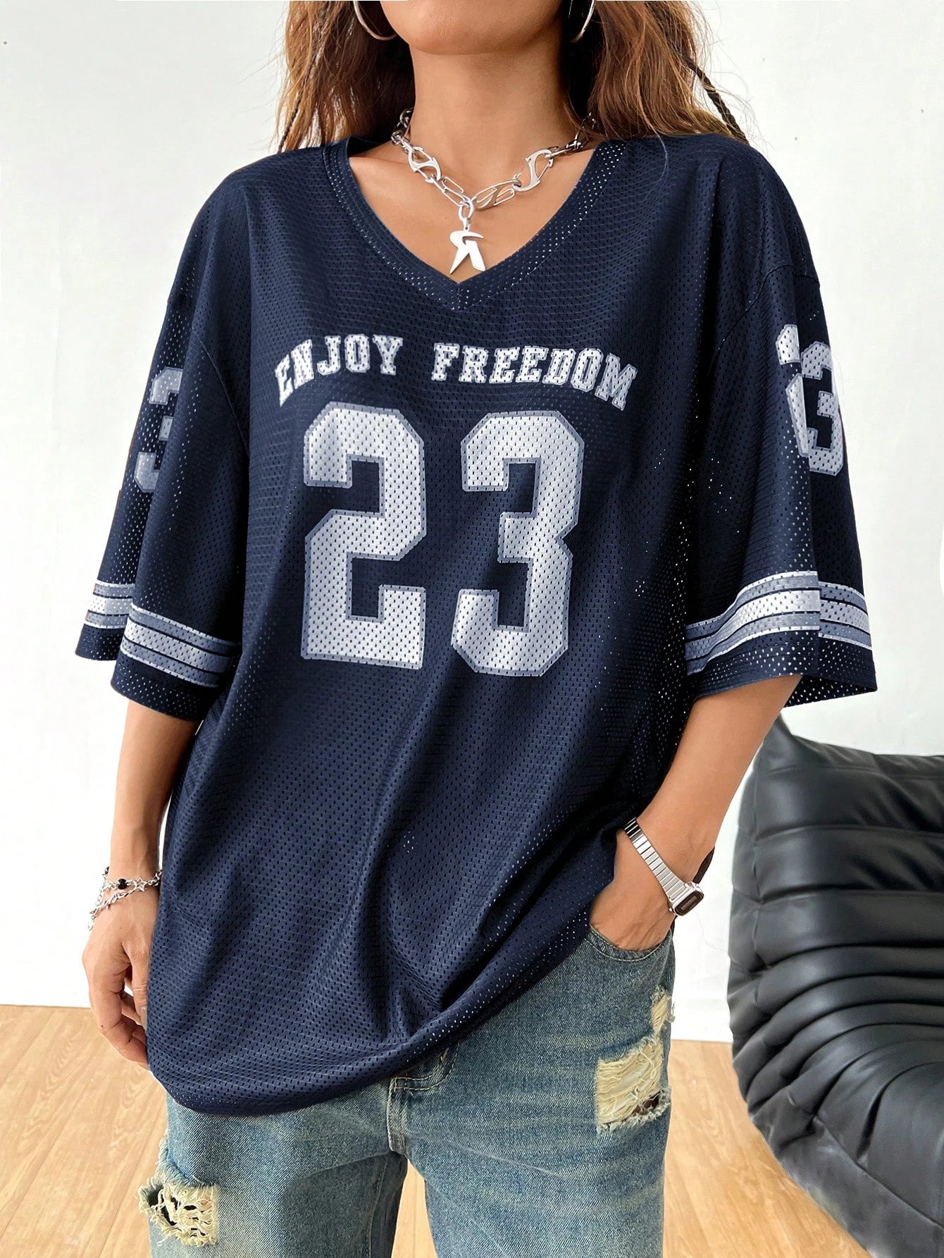 LA Street Oversized Jersey Tee1