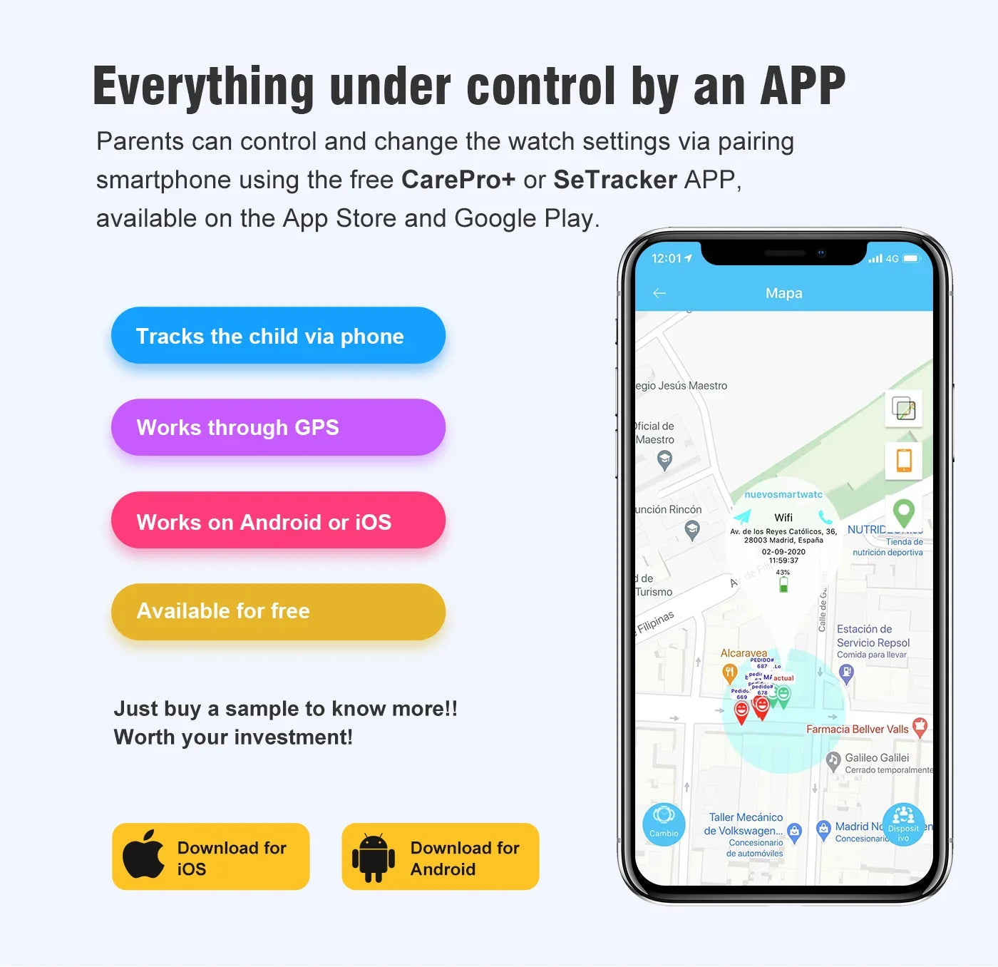 SafeChild Smartklokke