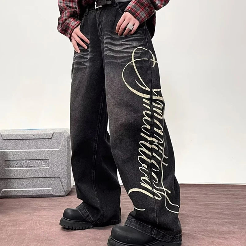 Retro Street Baggy Jeans
